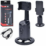 Акумулятор Стабілізатор міні-стедікам для телефону 360° з розпізнаванням обличчя Gimbals P01 Чорний, фото 9