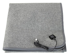 Електричне простирадло з підігрівом від USB 160х80см / Електропростирадло від повербанка (9583)