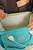 Рюкзак жіночий текстильний бірюзового кольору 192073P, фото 4