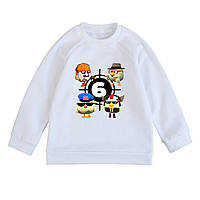 Свитшот с принтом Чикен ган Chicken Gun 6 лет