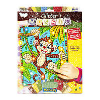 Креативна творчість "Блискуча мозаїка: Monkey" БМ-02-03, 20.6х26 см