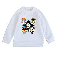 Свитшот с принтом Чикен ган Chicken Gun 9 лет