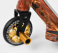 Самокат трюковий BEST SCOOTER 77225 HIC система чорний/помаранчовий, фото 9