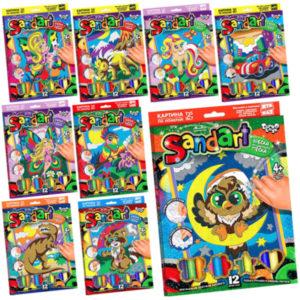 Набір для творчості Danko Toys "Santart" Фреска" (10), SA- 01- 01- 10 ДАНКО ТОЙС SA-01-01,02,03,04...10