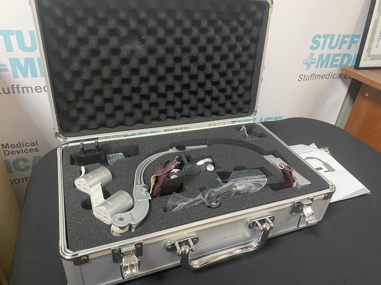 Ліхтар медичний бінокулярна лупа, скіпенс, фото 1