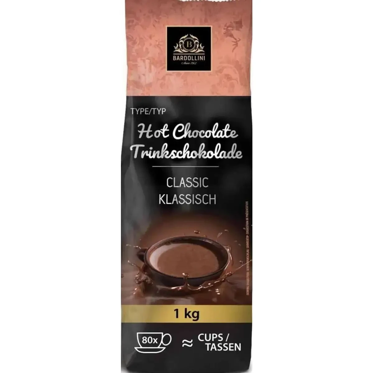 Гарячий шоколад Bardollini Hot Schokolade, 1 кг, фото 1