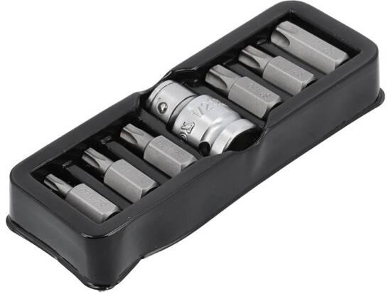 Набір насадок отверточних YATO ТОRХ Т25-55 з перехідником 1/2" шт 7 YT-0410