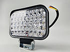 Фара LED прямокутна 126W ближнє й дальнє світло 42 led діода 6500K, фото 3