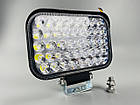 Фара LED прямокутна 126W ближнє й дальнє світло 42 led діода 6500K, фото 7