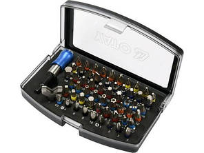 Набір насадок отверточних / набір біт для шуруповерта YATO 1/4" з тримачем 59 шт YT-04624