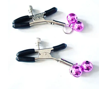 Зажимы для сосков с колокольчиками для ролевых игр