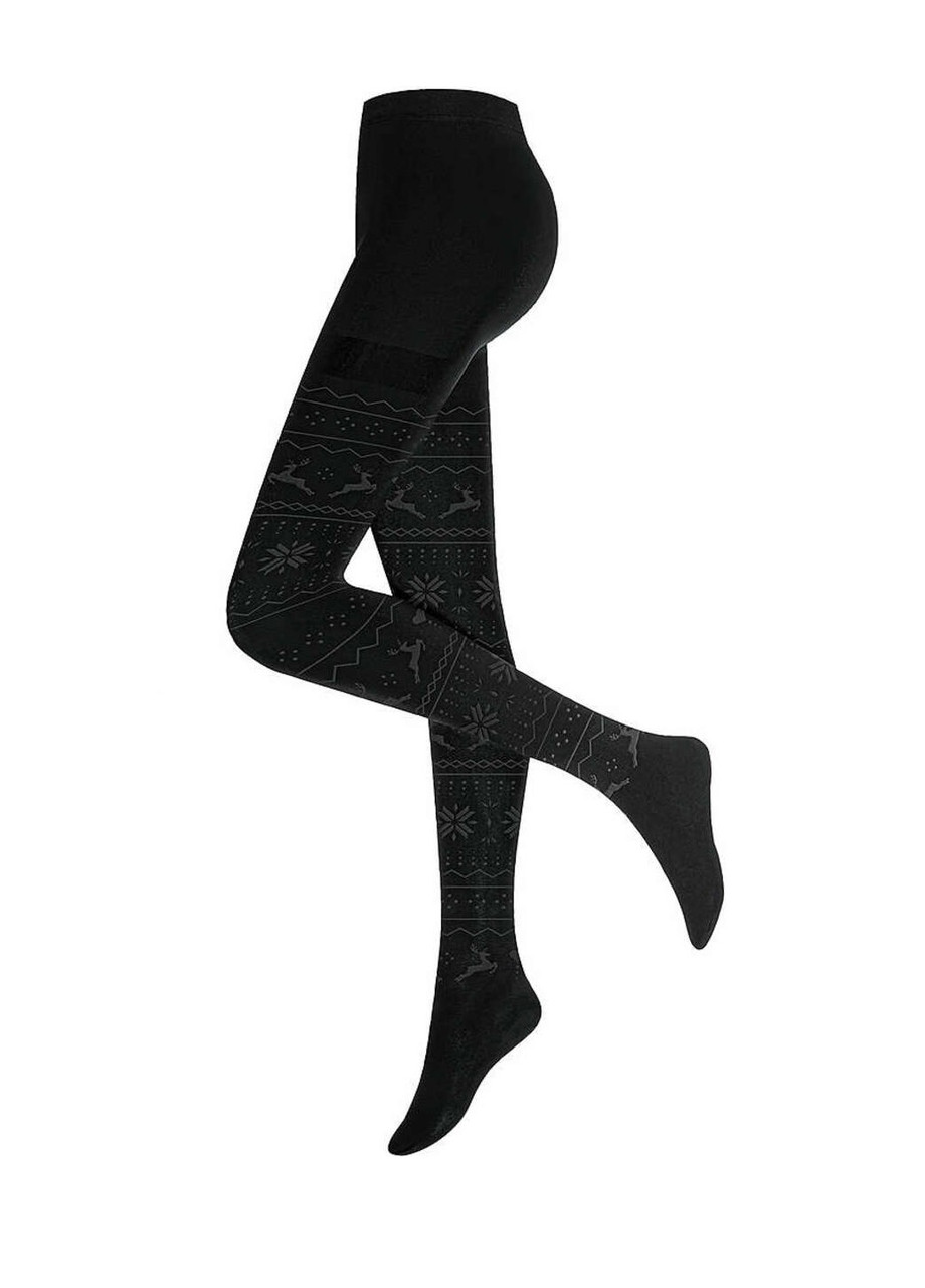 Термоколготи жіночі 100 DEN в принт