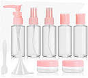 Дорожня пляшка-розпилювач із кришками 9 in 1 Travel Bottle Set, фото 3