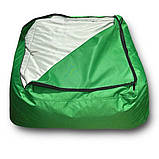 Безкаркасне крісло мішок зелений диван Minecraft, Майнкрафт, фото 3