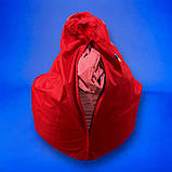 Крісло мішок груша Spider man Червоний XL 120х75 людина павук, фото 2