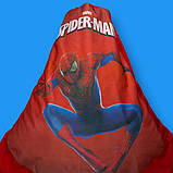 Крісло мішок груша Spider man Червоний XL 120х75 людина павук, фото 3