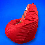 Крісло мішок груша Spider man Червоний XL 120х75 людина павук, фото 4