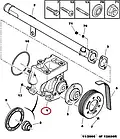 Водяна помпа на Fiat Ducato 244, Peugeot Boxer, Citroen Jumper (2002-2006) 2.8JTD/HDi, 504083122, 1201H5, фото 5