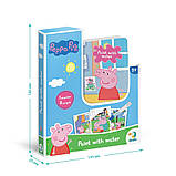 Водна розмальовка Dodo Peppa Pig з пензликом, багаторазова,18×14,5×2 см, фото 2