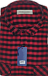 Сорочка чоловіча кашемір (Туреччина) Palmen vd-0135 в клітку, сорочка червона тепла картата класика L, фото 6