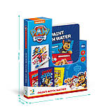 Водна розмальовка Dodo Paw Patrol з пензликом, багаторазова,18×14,5×2 см, фото 2