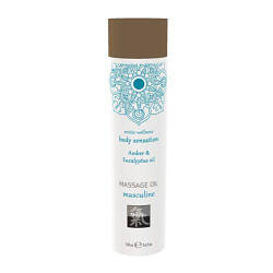 Масажне маслоShiatsu Massage Oil Amber & Eucalyptus oil 100ml