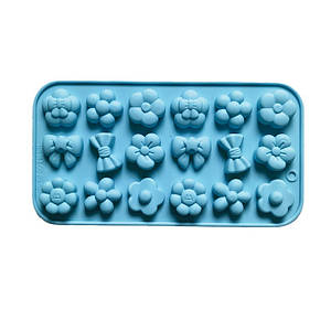 Силіконова форма Квіточки бантики