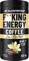 Кава з високим вмістом кофеїну All Nutrition Fit King Energy Coffe 130 g ваніль