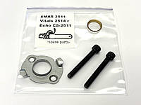 Шпильки карбюратора для EMAS 2511/3911C бензопила + пластина карбюратора+кільце коліна (захисна/гвинти/Ехо)