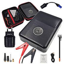 Пусковий зарядний пристрій Powerbank  Compressor FUMO BOOST PRO 12V 2000A 16000mAh, фото 6