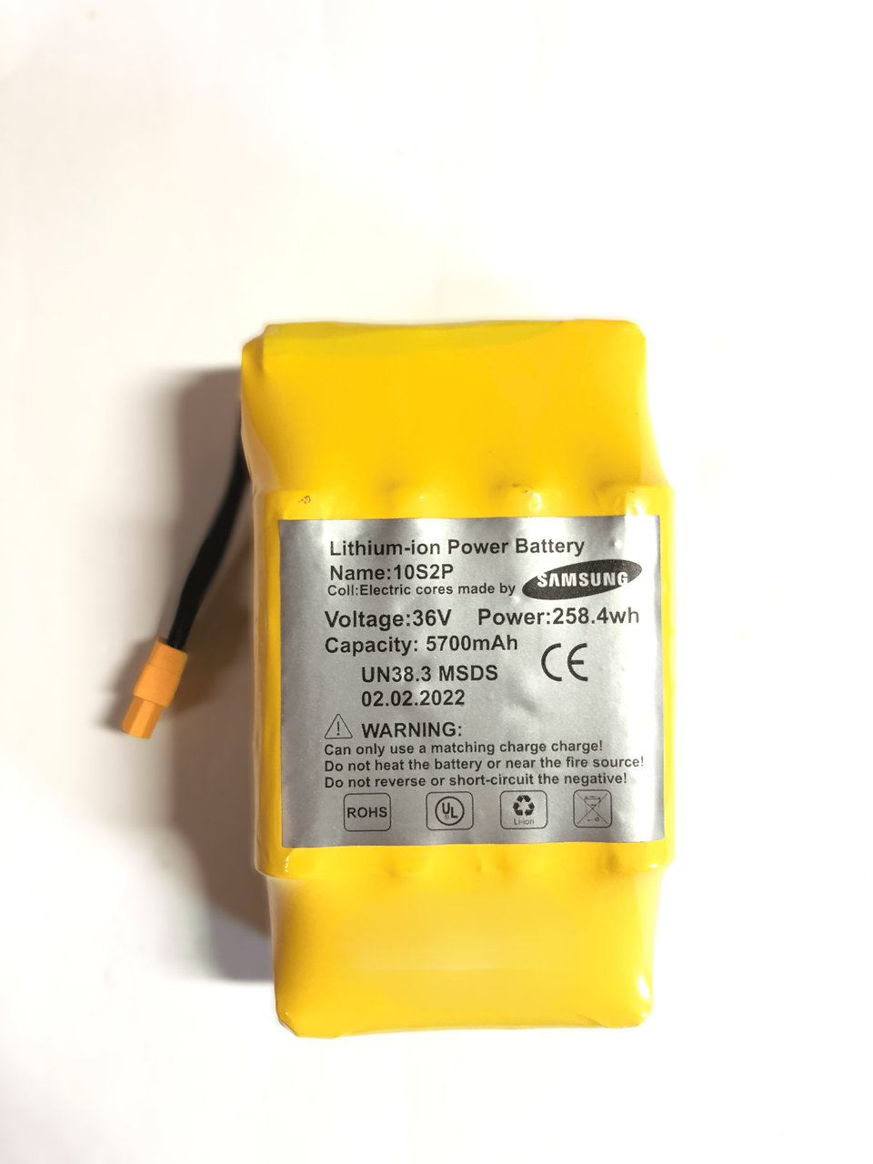 Акумуляторна батарея SAMSUNG (36V, 188Wh, 5700mAh), фото 1