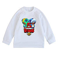 Свитшот детский с принтом Brawl Stars 5 Бравл Старс