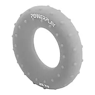 Еспандер кистьовий силіконовий PowerPlay PP-4338 Hand Grip Large 25 кг. Сірий, фото 3