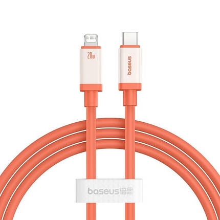 Кабель Baseus 0℃ Series Fast Charging Cable Type-C to Lightning 20W 1m P10368802731-00 Coral, фото 1