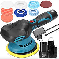 Акумуляторна полірувальна машинка YK49 2хАКБ