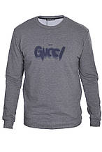 Світшот чоловічий Gucci 24-5006 сірий