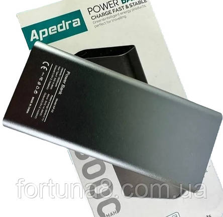 Портативний зарядний пристрій Power Bank K-300 із сонячною панеллю на 30000 mAh, фото 3