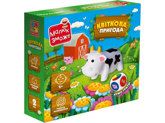 Гра розвиваюча Квіткова пригода Укр Vladi Toys