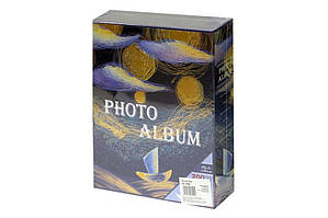 Фотоальбом у картонній коробці, 200 фото 10*15, 26,5*21*5,5см Зоряне небо