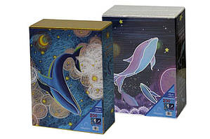 Фотоальбом у картонній коробці, 200 фото 10*15, 26,5*21*5,5см Кити