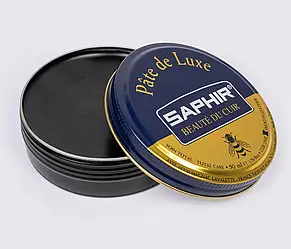 Паста для взуття Saphir Pate De Luxe, кол. чорний, 50 мл (0002)