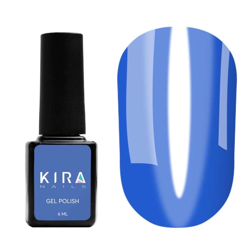 Гель-лак Kira Nails Vitrage №V09 (синій), 6 мл
