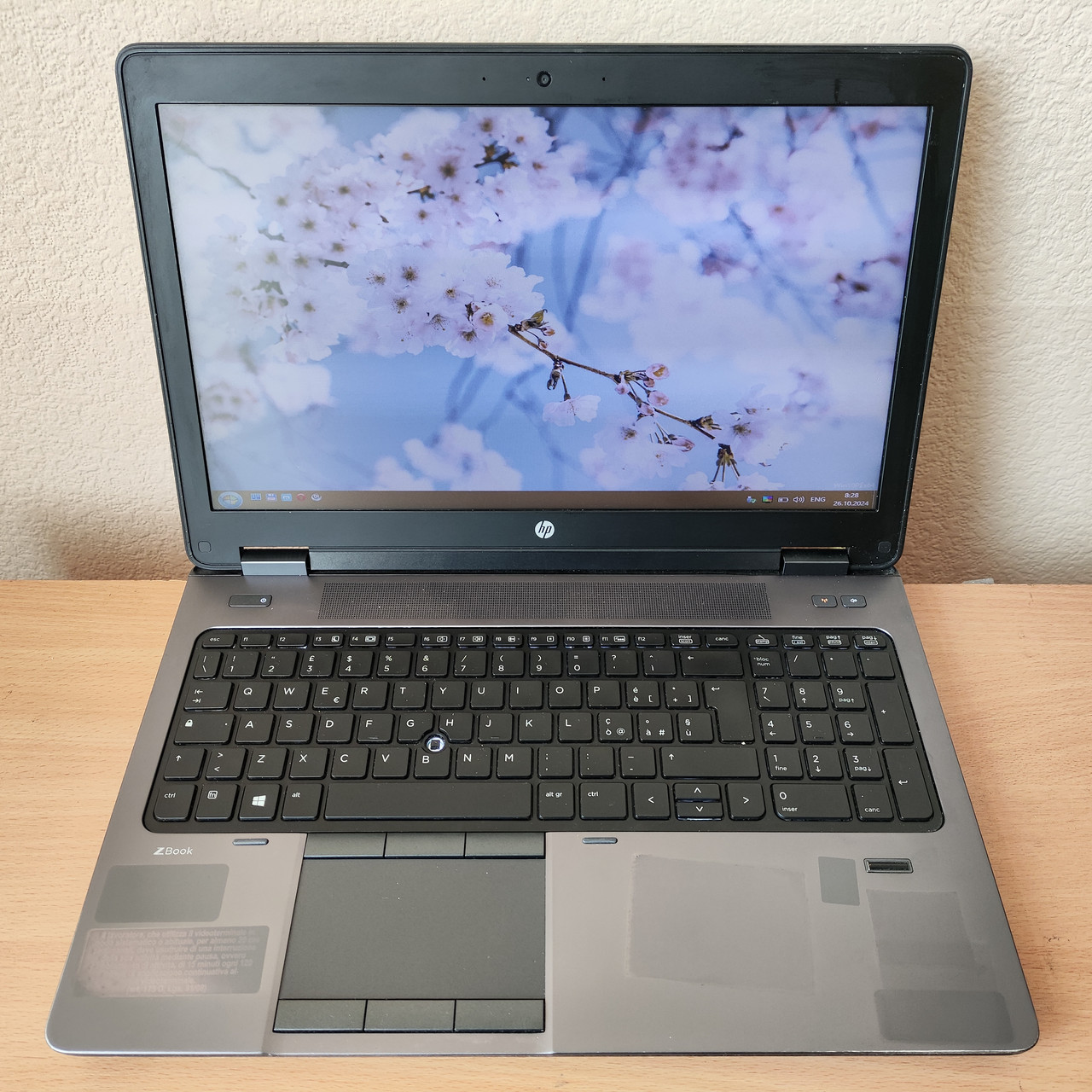 Ігровий ноутбук HP ZBook 15 G2 15.6" FHD i7-4810MQ/8 Gb DDR3/nVidia Quadro K1100M 2 GB GDDR5 128-bit