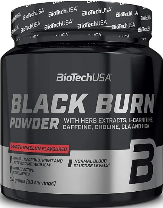 Комплекс для схуднення BioTech Black Burn 210 g кавун