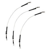 Амортизатор зі швидкознімною застібкою для повідця Daiwa N`Zon Power Gum Feeder Link 10cm 0.8 mm (13306-110)