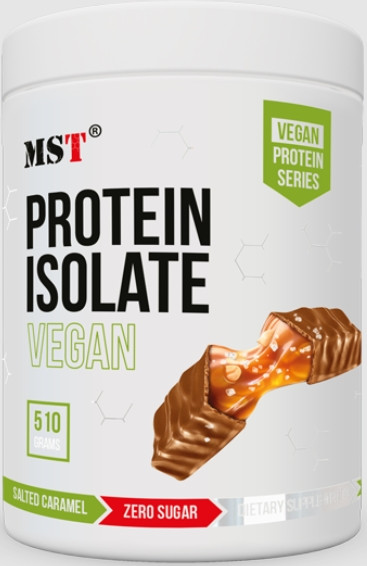 Веганський протеїн MST Vegan Protein Isolate 510 g солона карамель