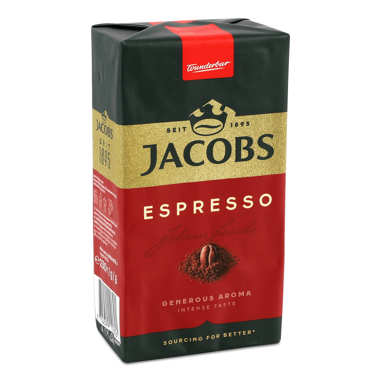 Кофе молотый Jacobs espresso 450грамм (ID#1657252236), цена: 290 ...