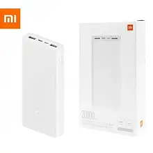 Xiaomi Mi Power Bank 3 20000 mAh White Швидке Заряджання QC3.0 18W