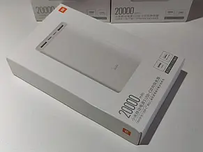 Xiaomi Mi Power Bank 3 20000 mAh White Швидке Заряджання QC3.0 18W, фото 5
