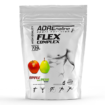 Для суглобів та зв'язок Adrenaline Sport Nutrition Flex complex 720 грам Яблуко груша
